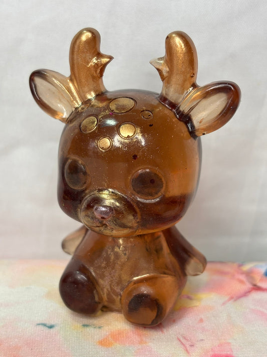 figurine bébé chevreuil